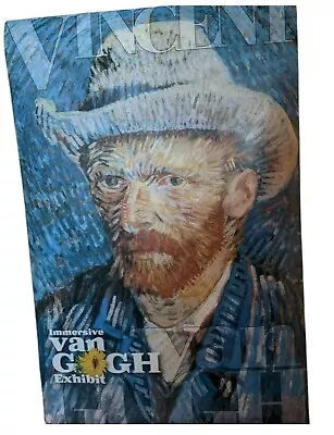 Van Gogh Immersive Experience Exhibit Self Portrait Poster Print 18x24  UNOPENED • $10