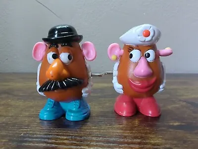 1999 McDonald's Happy Meal #2 TOY STORY Joined Mr&Mrs Potato Head Wind Up Ear • $5