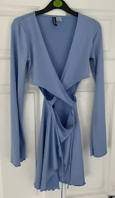 £3.99 • Buy Women’s Cut Out Cross Body Wrap Dress By H&M Size XXS