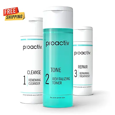 Proactiv 3 Step Acne Treatment - Benzoyl Peroxide Face Wash Repairing Acne Spot • $55.85