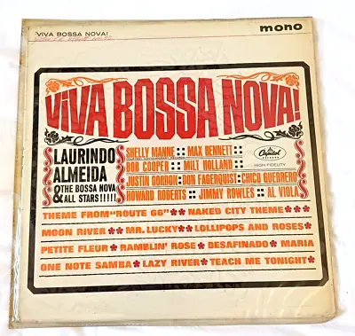 Viva Bossa Nova Laurindo Almeida & The Bossa Nova Allstars - Vinyl LP Mono • $18.95