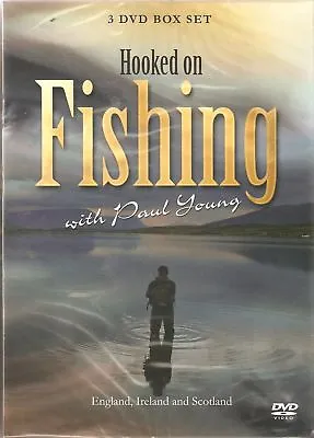 Hooked On Fishing 3 Dvd Set Scotland Ireland & England With Paul Young • £7.99