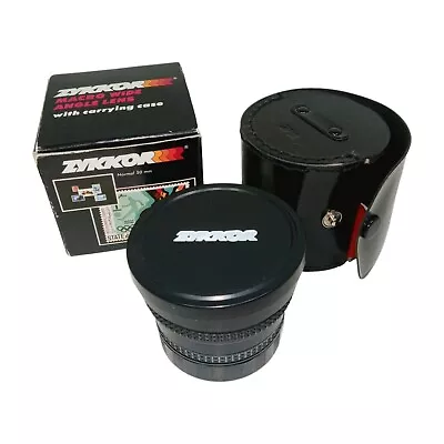 Japan Zykkor Video Camera Angle Lens Macro Wide 49mm • $7