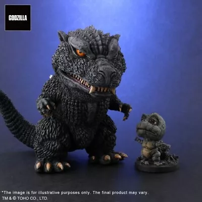 X-plus Deforeal Godzilla 2004 With Minya Ric Version! Lastone! Usa Seller! Mib • $154.99