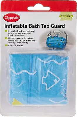 Bath Tap Inflatable Guard Prevents Bumps Scalds Burns At Bathtime Clippsafe • £12.50