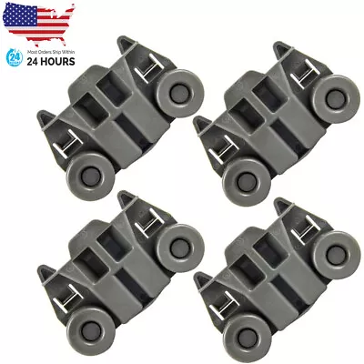 4 Pack Dishwasher Rack Roller For Kitchen Aid KDFE104DBL0 KDTE334DWH0 KDTM354DSS • $11.49