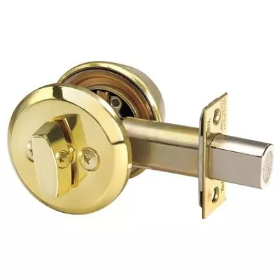 Yale D212 X 605 DeadboltMed.DutyBright Brass • $80.39