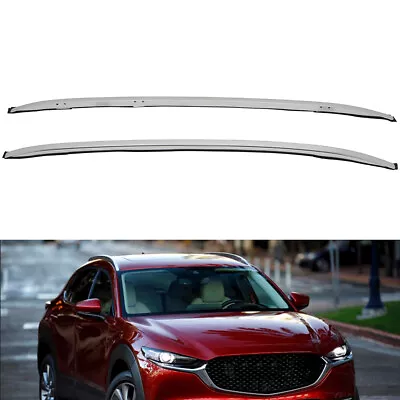 Roof Rack Side Rail Luggage Carrier Aluminum For 2020 Mazda CX-30 CX30 • $100.79