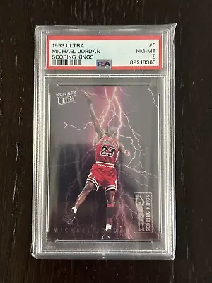 1993-94 Fleer Ultra - Michael Jordan Scoring Kings #5 PSA 8  🐐Freshly Graded🔥  • $690.23