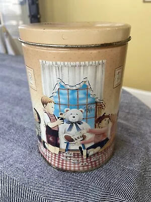 Vintage 1990 Hershey's Kisses Hometown Series Canister #5 Collector Tin 6” • $9.98