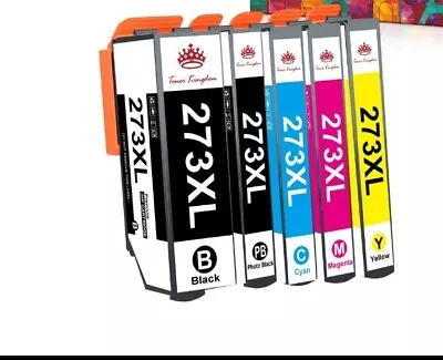 273XL T273XL BLACK COLOR HY Ink Cartridge For EPSON Expression XP-520 XP-600  • $13.49