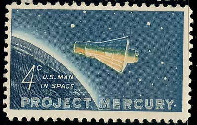 USA - 1962 - Project Mercury - 4¢ - #3059 • $0.99