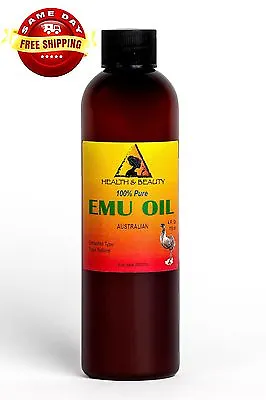 $10.18 • Buy AUSTRALIAN EMU OIL ORGANIC TRIPLE REFINED By H&B Oils Center 100% PURE 4 OZ