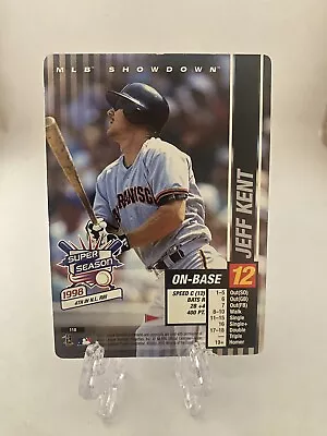 2002 Mlb Showdown Jeff Kent Super Season. San Francisco Giants. #118 • $4