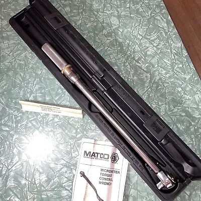 Matco Tools T150FRA Torque Wrench 30-150ft-lbs - 1/2  Drive • $99.99