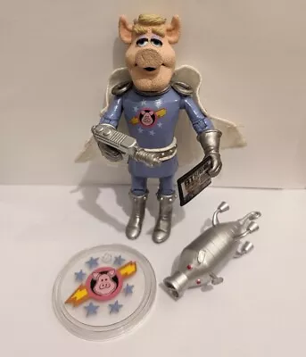 Palisades Toys The Muppets Pigs In Space Figure Series 4 - Link Hogthrob 2003 • £24.99