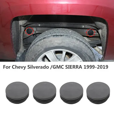 4x Rear Wheel Well Cab Plug Accessories For Chevy Silverado GMC SIERRA 1999-2019 • $12.99
