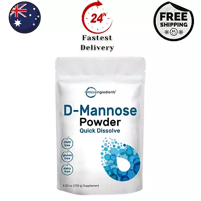 Organic D Mannose Powder 8.8 Ounce (250 Grams) Maximum Strength To Powerfully  • $76