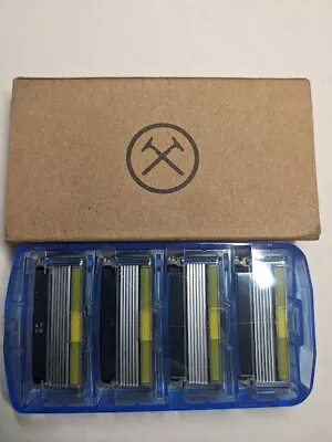 4 Pack Executive Shaving Cartridges 6 Razors Dollar Shave Club 6 Blade BULK • $9.80