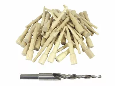 Miller Dowel 2X Starter Set With Stepped Bit And 50 Birch Dowels • $44.99