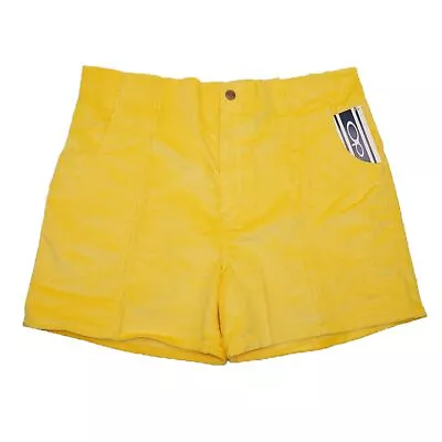 OP Longrider Corduroy Shorts Men's Size 42 Yellow Dogtown Surf Vintage NWT • $76