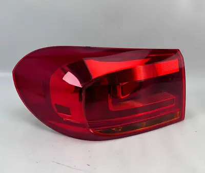 2012-2017 Volkswagen Tiguan Tail Light Left Driver Side Outer Halogen Oem • $79.99