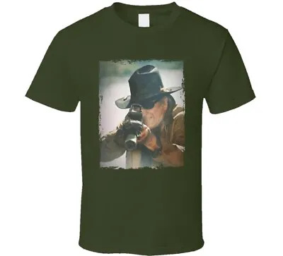 Rooster Cogburn True Grit Western Cowboy Fan T Shirt • $21.99