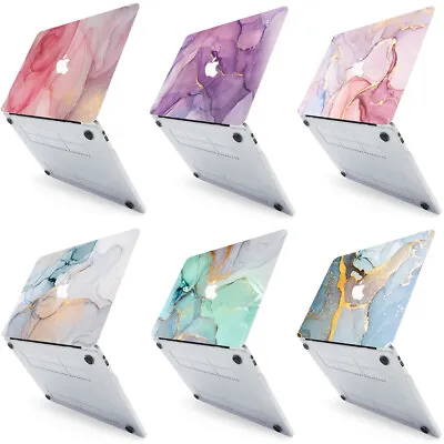 Marbled Hard Case  For MacBook Pro 13  Inch A2338 A1708 A1989 A2159 A2251 A2289 • $18.59