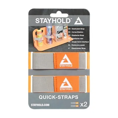 VELCRO STAYHOLD QUICK STRAPS 2 Pack Stayhold Boot Organiser Hook & Loop Free P&P • £4.97