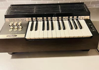 *Works Perfectly!* Vintage Magnus Electric Chord Organ Model 380 - Tabletop • $80