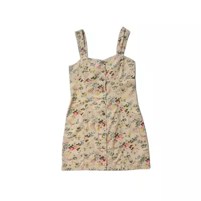 Urban Outfitters X Laura Ashley Button Front Mini Dress Floral Womens Small • $39
