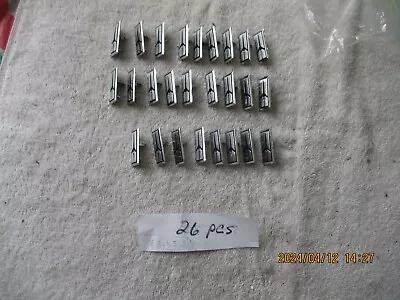 26 Nos Oldsmobile Cutlass Delta 98 Diecast Metal Tail Light Emblems-5937703 • $66