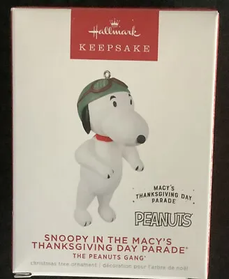 2022 Hallmark Keepsake Snoopy In The Macy’s Thanksgiving Day Parade Ornament New • $11.99