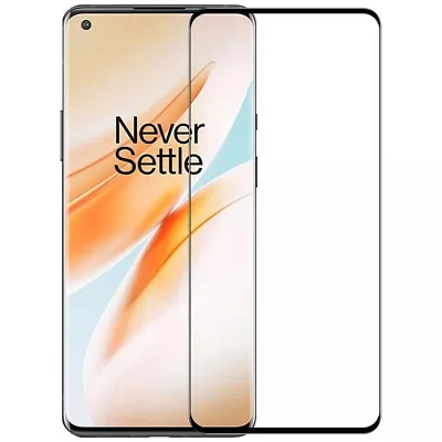 Premium OnePlus 8 / OnePlus 8 Pro - 3D Tempered Glass - Clear Screen Protector • $8