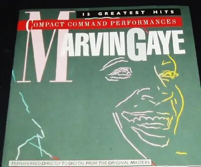 Marvin Gaye : Compact Command Performances-15 Greatest CD FREE Shipping Save £s • £2.44