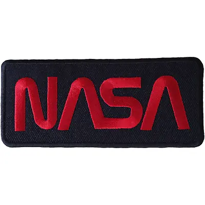 NASA Iron Sew On Patch Badge For Astronaut Space Fancy Dress Costume Jacket Bag • £2.79