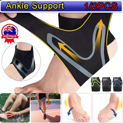 1/2x Plantar Fasciitis Therapy Wrap Foot Pain Arch Support Ankle Brace One Size • $9.95