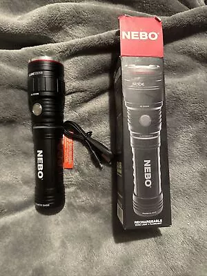 NEBO SLYDE KING (2. Gen) 2-in-1 LED Li-Ion Flashlight - Camo (6726) • £9.99