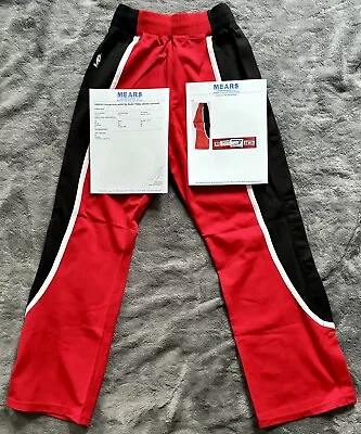 JOHN PAXSON  1988 89 Game Worn Used Chicago Bulls Warm Up Pants Full MEARS LOA • $999