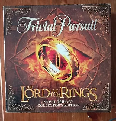 £35 • Buy Trivial Pursuit Lord Of The Rings Movie Trilogy Collectors Edition