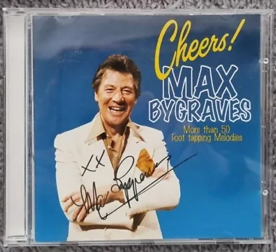Max Bygraves - Cheers **RARE SIGNED CD ALBUM** 1994 • £6.99