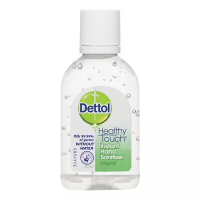 Dettol 50ml Healthy Touch Instant Hand Gel Sanitizer Antibacterial Sanitiser • $6