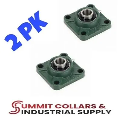 UCF205-16 Pillow Block Flange Bearing 1  Bore 4 Bolt  (2 PACK) • $15.99