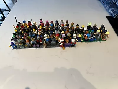 Lego Figures Minifigs Bundle Job Lot X90+ Batman Ningjago Minecraft Marvel • £19.89