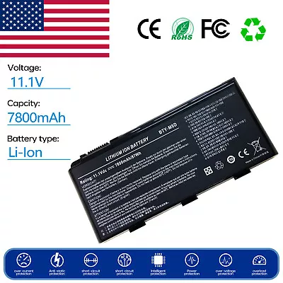 Battery For MSI GT-663-R MS-17625 GT70 0NE GT70 2OC GT70 2OD GT683DX GX680R • $35.98