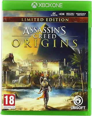 Assassin's Creed Origins Limited Edition XBOX One VideoGame Original UK Release • £19.99