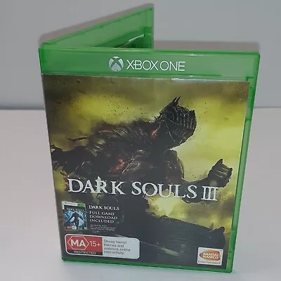 Dark Souls III Xbox One Microsoft PAL With Starter Guide Disc In Great Condition • $26.50