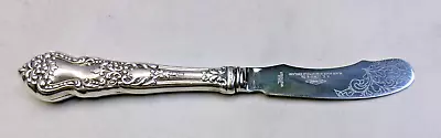 So Ornate Sterling Silver Spreader/knife-fine A E Lewis-sheffield England • $26