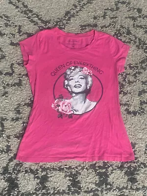 Marilyn Monroe Woman’s Pink T Shirt Size M • $8