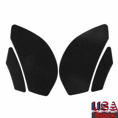 4x Side Tank Traction Grips Pads Fit For Kawasaki ZX6R Ninja ZX600 ZX636 09-19 A • $30.63